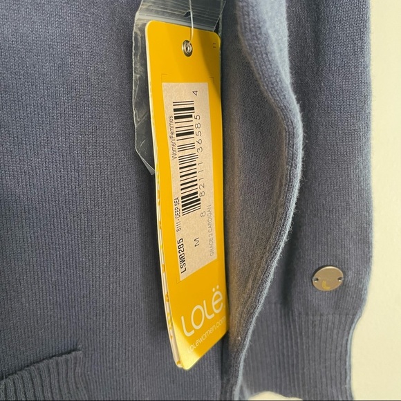 Lole | Deep Sea Grace 2 Button Down Cardigan Sweater - Picture 5 of 7